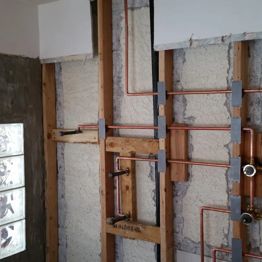 Copper pipe installation for Burst Pipe Repair in North Richland Hills